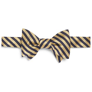 BB5 Repp Bow Tie - Gold-Navy